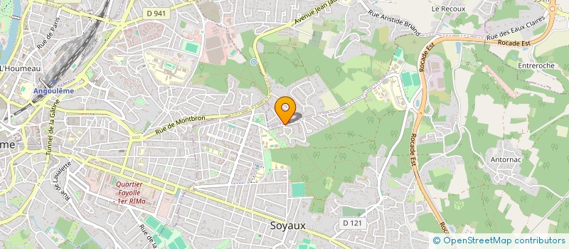 localisation de l'entreprise QUADRIFOGLIO  SOYAUX