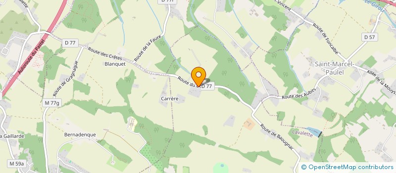 localisation de l'entreprise QUADRIFOLIO  LAVALETTE