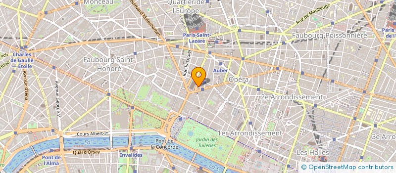 localisation de l'entreprise QUADRILLE CAPITAL à PARIS