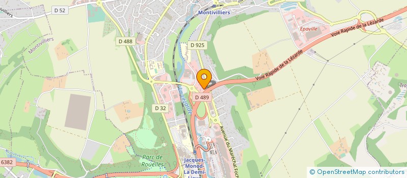 localisation de l'entreprise QUADRILLE DE MONTIVILLIERS  MONTIVILLIERS