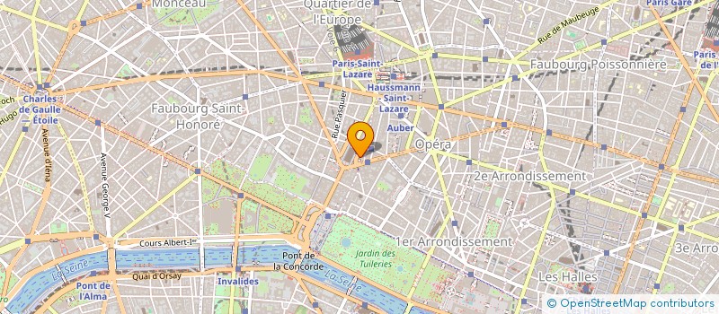 localisation de l'entreprise QUADRILLE SECONDARY III S.L.P.  PARIS