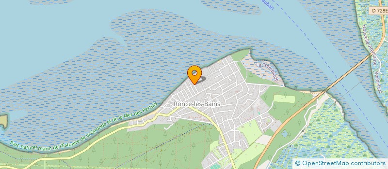 localisation de l'entreprise QUADRILOBA  LA TREMBLADE