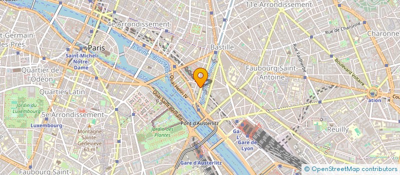 localisation de l'entreprise QUADRILYS  PARIS