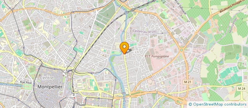 localisation de l'entreprise QUADRIMM à MONTPELLIER