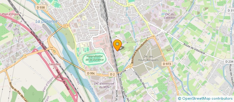 localisation de l'entreprise QUADRIMMO  CAVAILLON