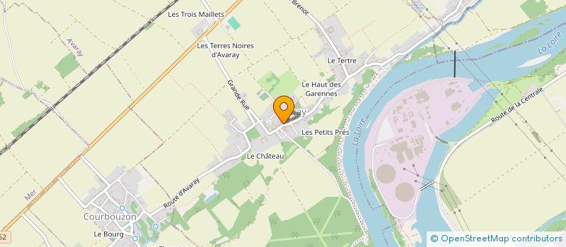 localisation de l'entreprise QUADRIPUB  AVARAY