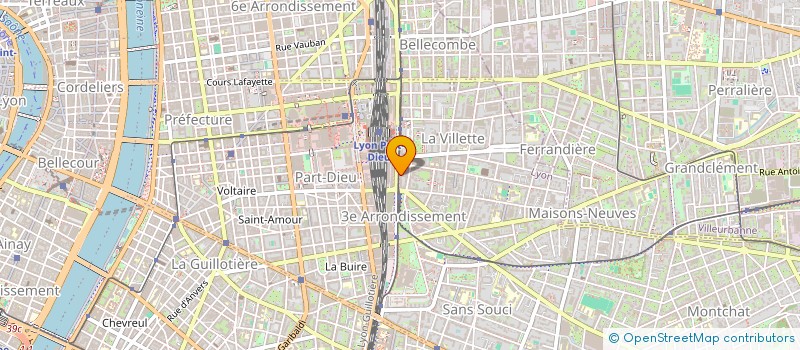 localisation de l'entreprise QUADRIVIUM  LYON