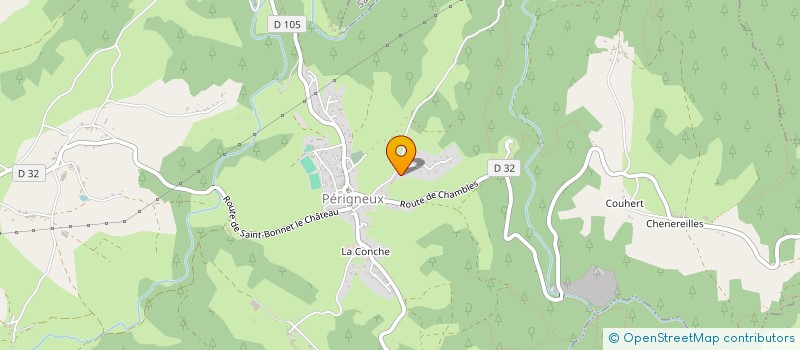 localisation de l'entreprise QUADRUVIUM  PERIGNEUX