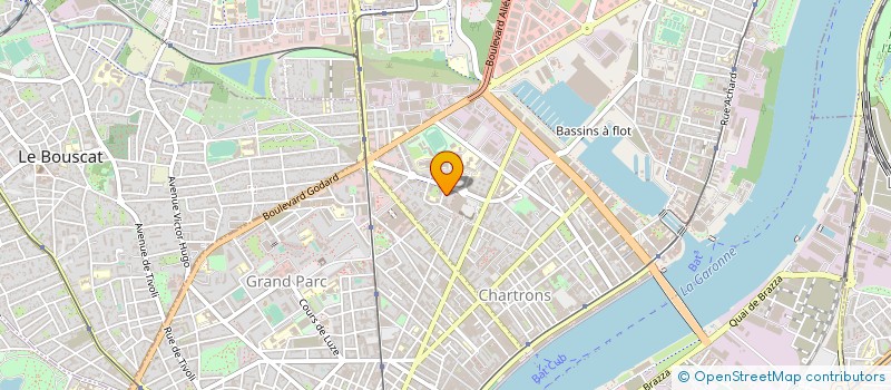 localisation de l'entreprise QUAFILA CARGO  BORDEAUX