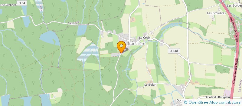 localisation de l'entreprise QUAGAL IMMOBILIER  LA TRANCLIERE