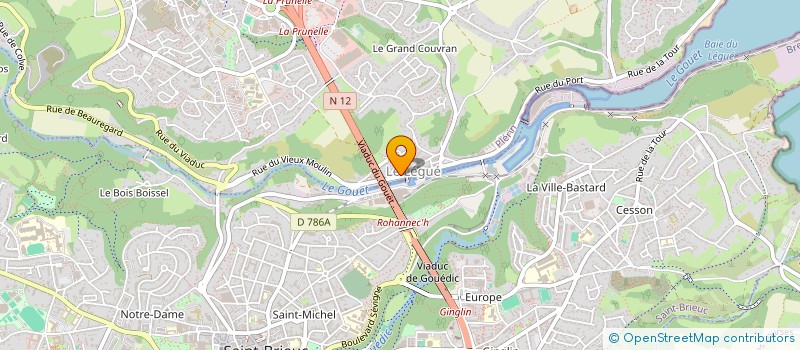 localisation de l'entreprise QUAI 10  PLERIN