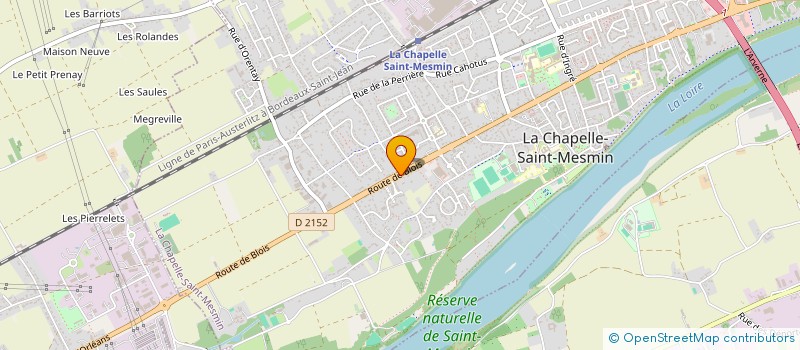 localisation de l'entreprise QUAI 22 à MEUNG-SUR-LOIRE