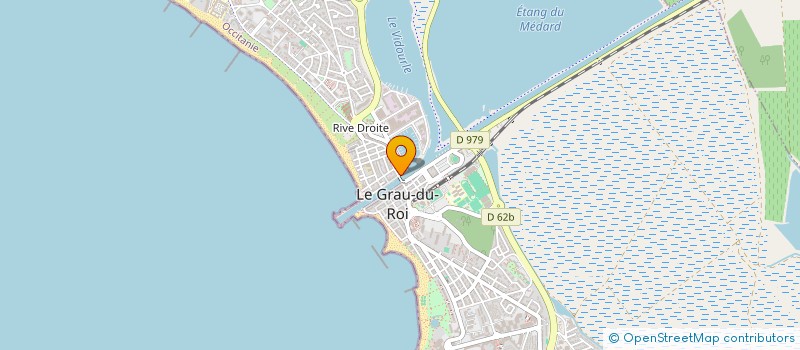 localisation de l'entreprise QUAI 54 à LE GRAU-DU-ROI