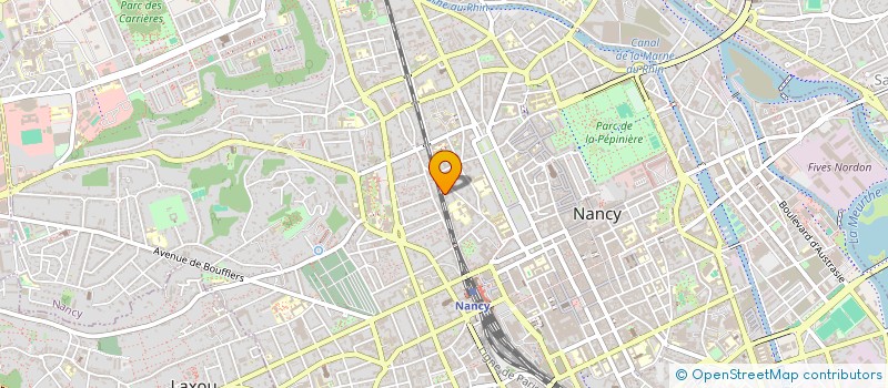 localisation de l'entreprise QUAI 64  NANCY