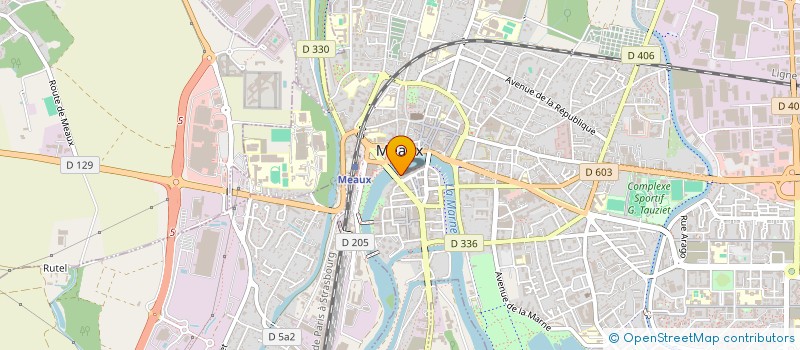 localisation de l'entreprise QUAI 7 à MEAUX