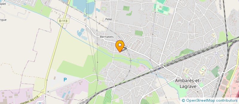 localisation de l'entreprise QUAI BOURGEOIS 975  AMBARES-ET-LAGRAVE