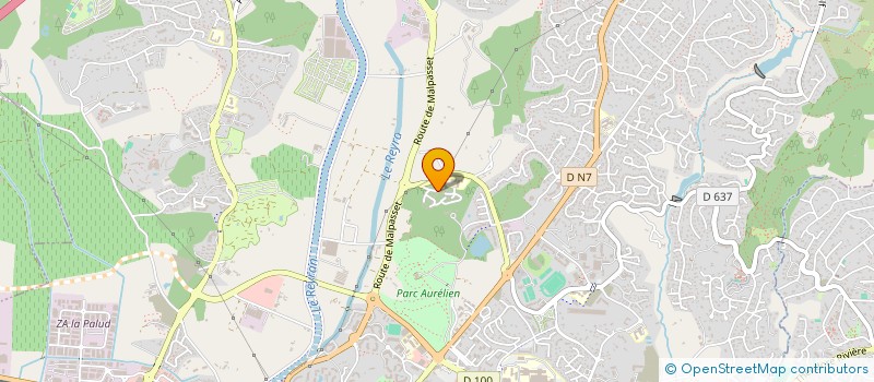 localisation de l'entreprise QUAI D'AGRIPPA à FREJUS