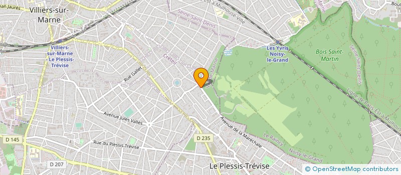 localisation de l'entreprise QUAI D'IVRY AUTO  LE PLESSIS-TREVISE