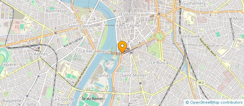 localisation de l'entreprise QUAI DE LA CHAUSSEE 2 à TOULOUSE