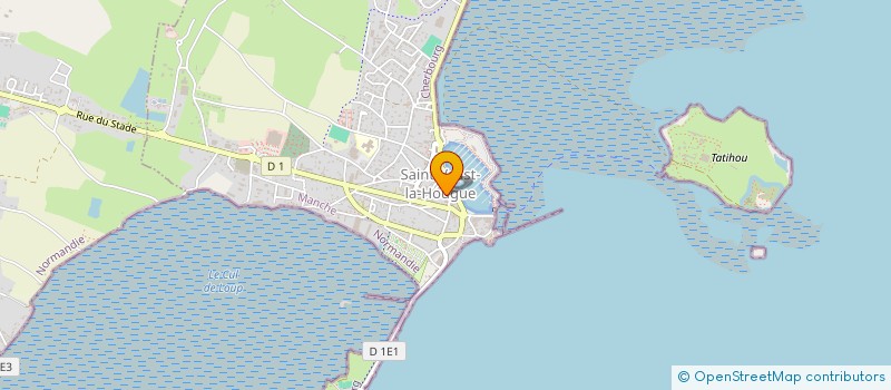 localisation de l'entreprise QUAI DE LA CHINE à SAINT-VAAST-LA-HOUGUE