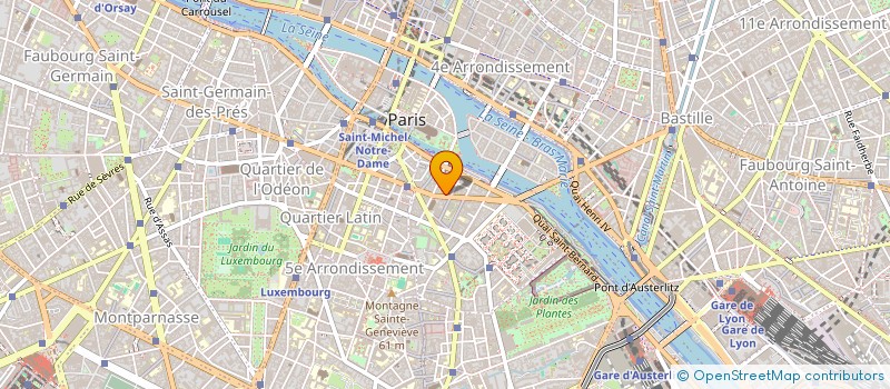 localisation de l'entreprise QUAI DE SEINE  PARIS