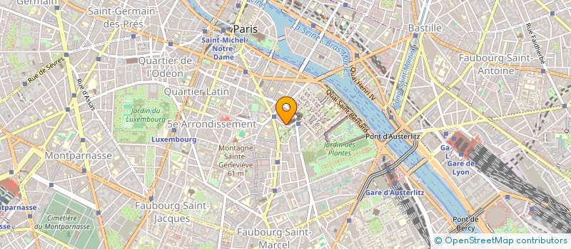 localisation de l'entreprise QUAI DE SEINE  PARIS