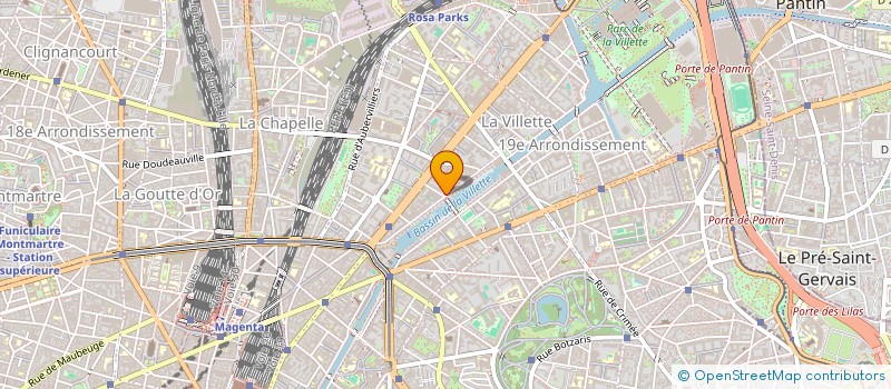 localisation de l'entreprise QUAI DE SEINE LAB'  PARIS