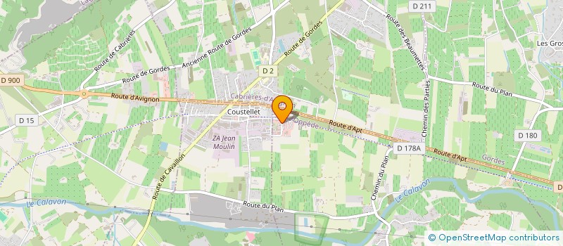 localisation de l'entreprise QUAI DES ARTISANS  OPPEDE