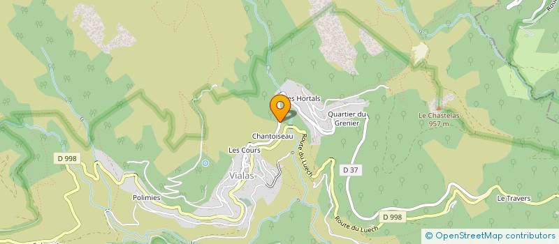 localisation de l'entreprise QUAI DES BRUMES à PONT DE MONTVERT SUD MONT LOZERE