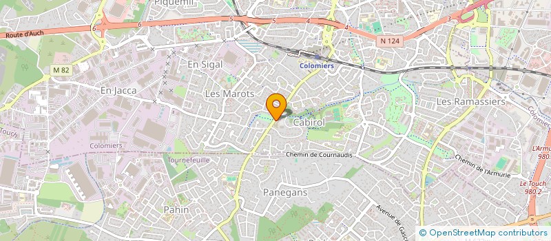 localisation de l'entreprise QUAI DU NOUCH à COLOMIERS