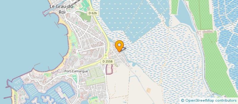 localisation de l'entreprise QUAI DU SOLEIL  LE GRAU-DU-ROI