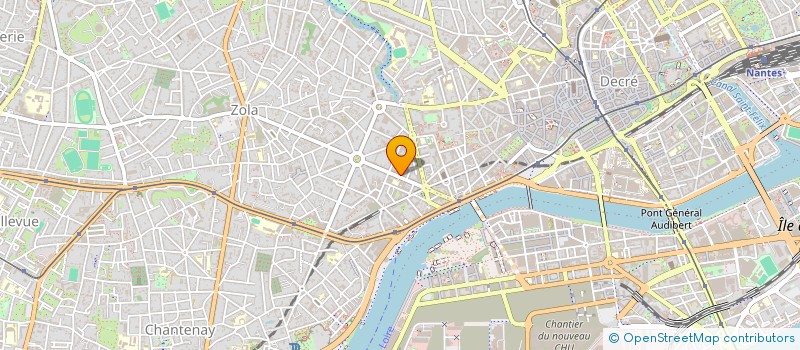 localisation de l'entreprise QUAI MAGELLAN à NANTES