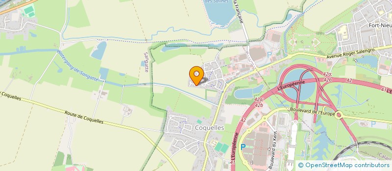 localisation de l'entreprise QUAI N3  COQUELLES