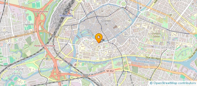 localisation de l'entreprise QUAI SUD à STRASBOURG