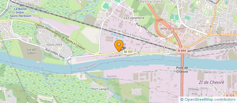 localisation de l'entreprise QUAI WORK  SAINT-HERBLAIN