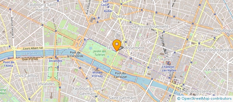 localisation de l'entreprise QUAIS DE SEINE à PARIS