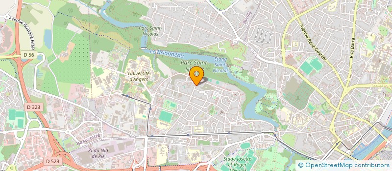 localisation de l'entreprise QUALAM-EL-NUR  ANGERS