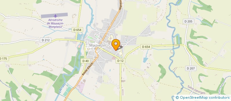 localisation de l'entreprise QUALENV INGENIERIE à MAUVEZIN