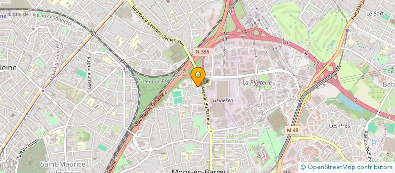 localisation de l'entreprise QUALFE  MONS-EN-BARUL