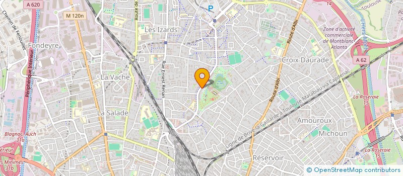localisation de l'entreprise QUALFISH à TOULOUSE