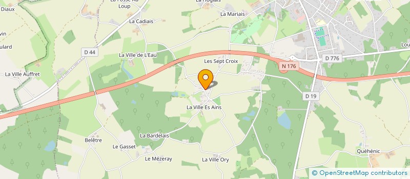 localisation de l'entreprise QUALHYSA  PLELAN-LE-PETIT