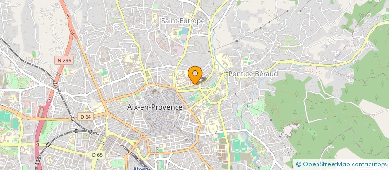 localisation de l'entreprise QUALI'A CONSEIL FORMATION CERTIFICATION  AIX-EN-PROVENCE