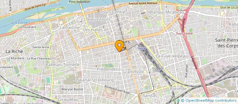 localisation de l'entreprise QUALI CONSTRUCTION  TOURS