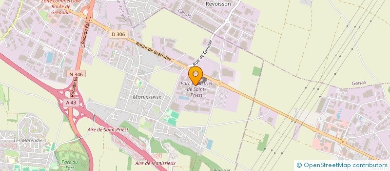 localisation de l'entreprise QUALI ELEC  SAINT-PRIEST