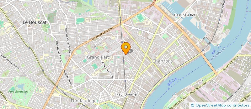 localisation de l'entreprise QUALI FACTO  BORDEAUX