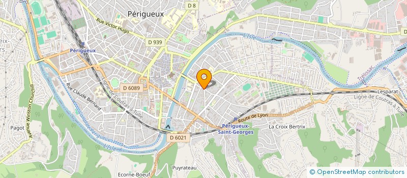 localisation de l'entreprise QUALI FRAIS à PERIGUEUX