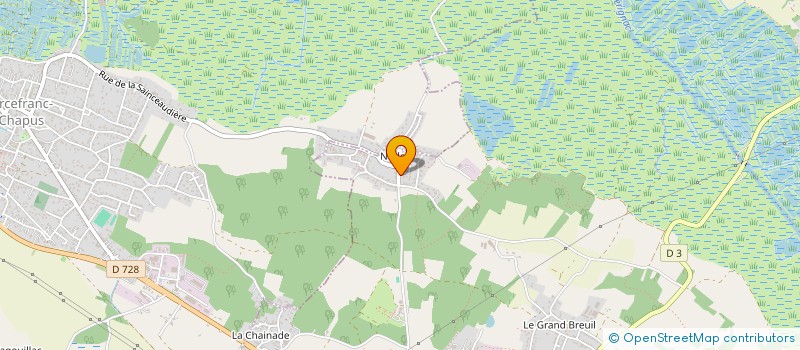 localisation de l'entreprise QUALI IMPORT à MARENNES-HIERS-BROUAGE