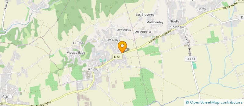 localisation de l'entreprise QUALI NATURE  ANJOU