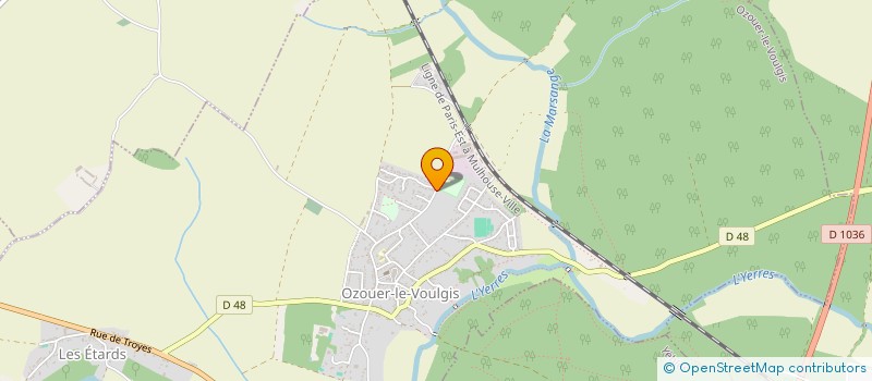 localisation de l'entreprise QUALI RENOV  OZOUER-LE-VOULGIS