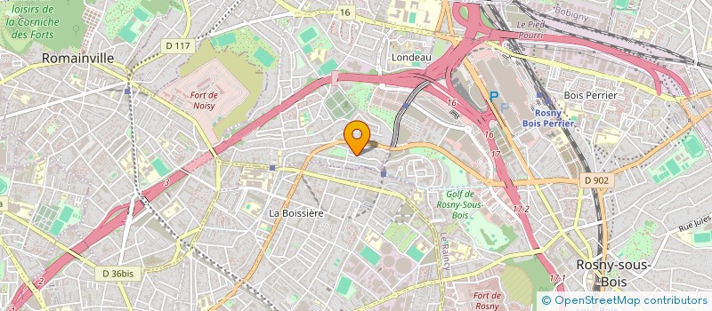 localisation de l'entreprise QUALI RENOV BAT à NOISY-LE-SEC